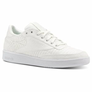 Adidasy Damskie Reebok Club C 85 Białe PL 80MJZPS